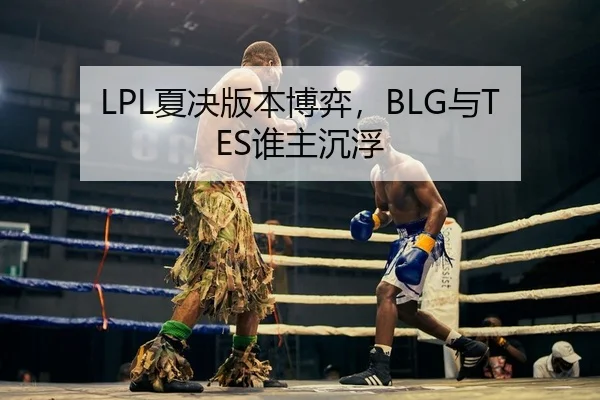 LPL夏决版本博弈，BLG与TES谁主沉浮
